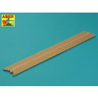 Aber wood round rods dia. 4mm, length 250mm x8 pcs