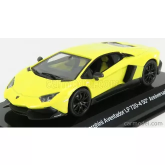   EDICOLA LAMBORGHINI AVENTADOR LP720-4 50th ANNIVERSARY 2013 - CON VETRINA - WITH SHOWCASE