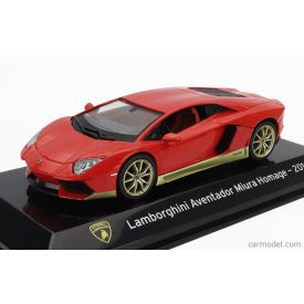   EDICOLA LAMBORGHINI AVENTADOR MIURA HOMAGE 2016 - CON VETRINA - WITH SHOWCASE