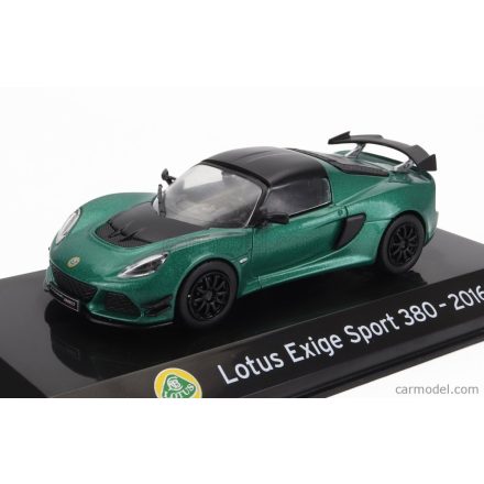 EDICOLA LOTUS EXIGE SPORT 380 2016 - CON VETRINA - WITH SHOWCASE