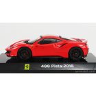 EDICOLA FERRARI 488 PISTA 2018 - CON VETRINA - WITH SHOWCASE