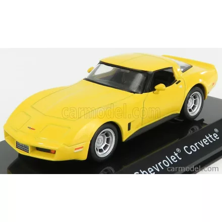 EDICOLA CHEVROLET CORVETTE 1980 - CON VETRINA - WITH SHOWCASE