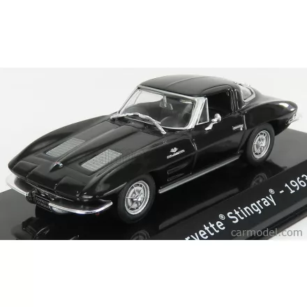 EDICOLA CHEVROLET CORVETTE STINGRAY 1963 - CON VETRINA - WITH SHOWCASE