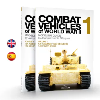   AK Interactive - COMBAT VEHICLES OF WORLD WAR II(by Joaquín García) Vol. 1 (English) könyv