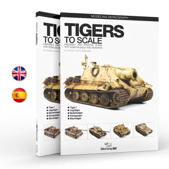   AK Interactive - TIGERS TO SCALE - Joaquín García Gázquez (English) könyv