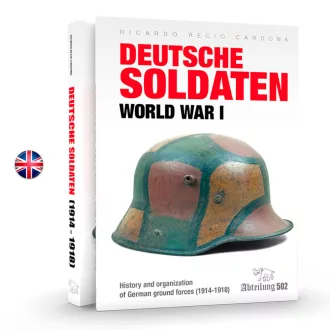   AK Interactive - DEUTSCHE SOLDATEN (1914-18) (English) könyv