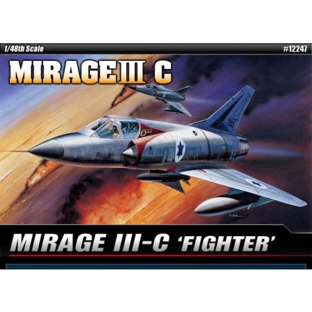 Academy Mirage III-C makett