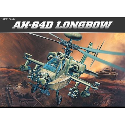 Academy AH-64D Longbow Apache makett