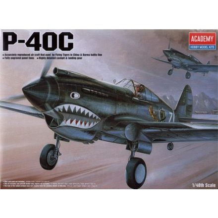 Academy P-40C Tomahawk makett
