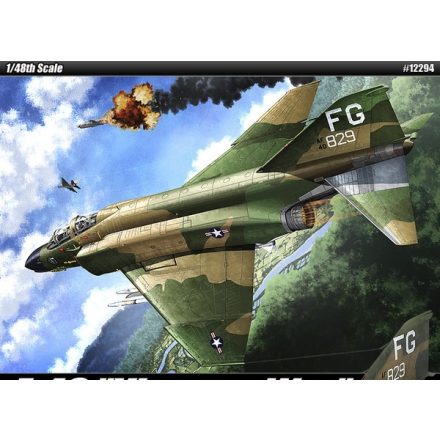 Academy Phantom F-4C Vietnam War makett
