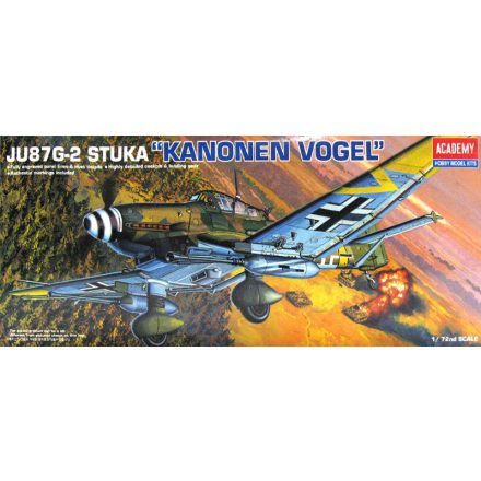 Academy JU87G-2 STUKA makett