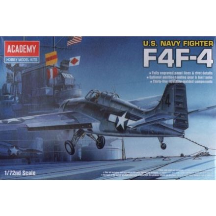 Academy Grumman F4F-4 Wildcat makett
