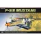 Academy North-American P-51B Mustang 'Old Crow' makett