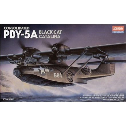 Academy Consolidated PBY-5A Catalina 'Black Cat' makett