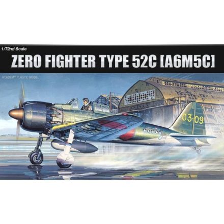 Academy Mitsubishi A6M5c 'Zero' Fighter type 52c makett