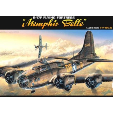 Academy B-17F Flying Fortress Memphis Belle makett