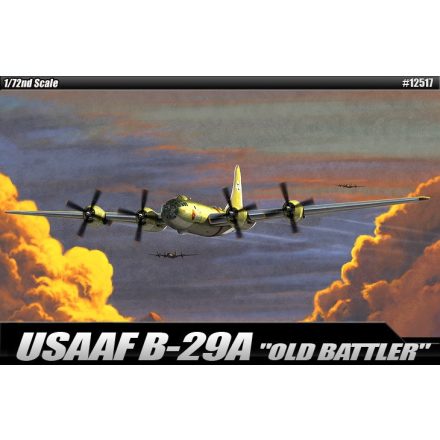 Academy B-29A Superfortress USAAF "Old Battler" makett