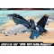 Academy Boeing F/A-18F VFA-103 Jolly Rogers makett