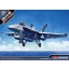 Academy F/A-18E Super Hornet USN VFA-143 "Pukin' Dogs" makett