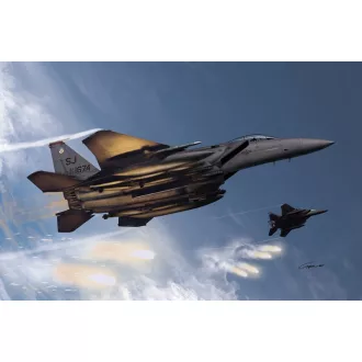 Academy McDonnell F-15E USAF 333rd Fighter Squadron makett