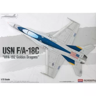 Academy F/A-18C Hornet VFA-192 Golden Dragons makett