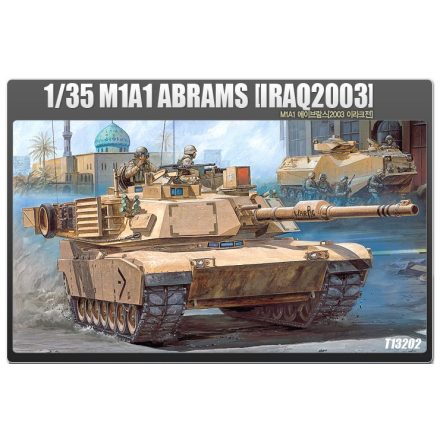 Academy M1A1 Abrams Iraq 2003 makett