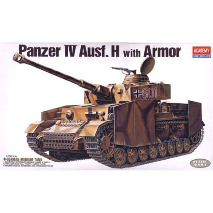 Academy Panzerkampfwagen IV H4 makett