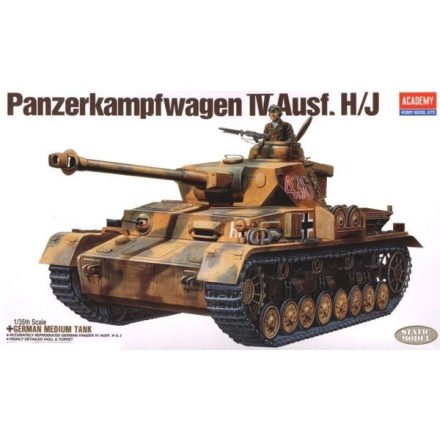 Academy Panzerkampfwagen IV H makett