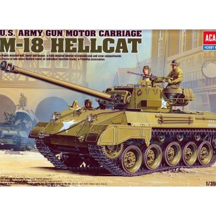 Academy M-18 Hellcat with Interior makett