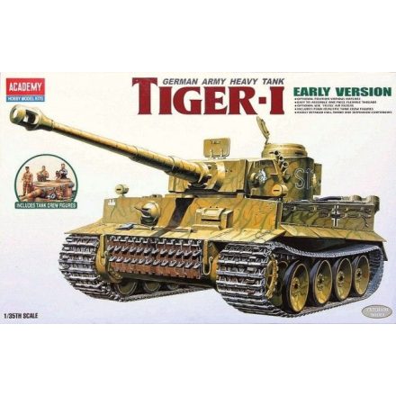 Academy German Tiger I Exterior Model makett