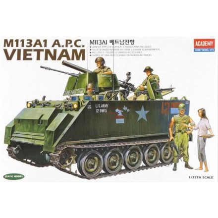 Academy M113A1 APC Vietnam makett