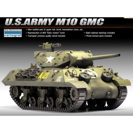 Academy U.S. Army M10 GMC makett