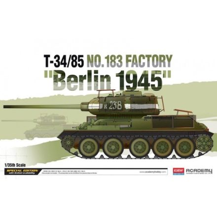 Academy Soviet T-34/85 183 Factory 'Berlin 1945' makett