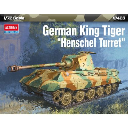 Academy German King Tiger Henschel Turret makett