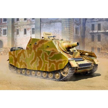 Academy German Brummbär Sd.Kfz.166 Early makett