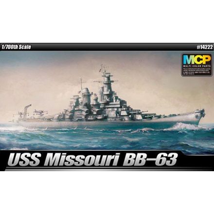 Academy USS Missouri BB-63 makett