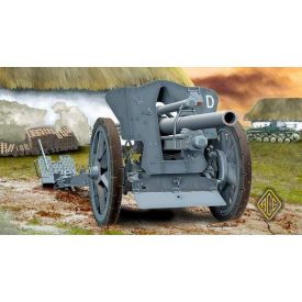 Ace Model German le FH18 10,5 cm Field Howitzer makett