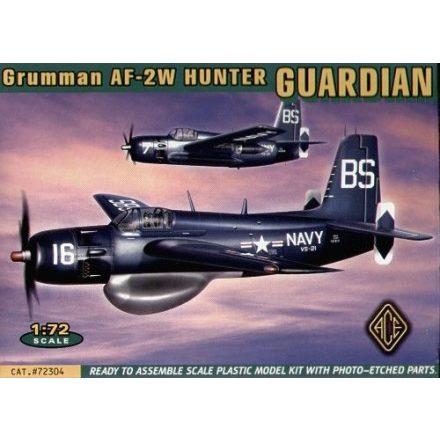 Ace Model Grumman AF-2W Guardian makett