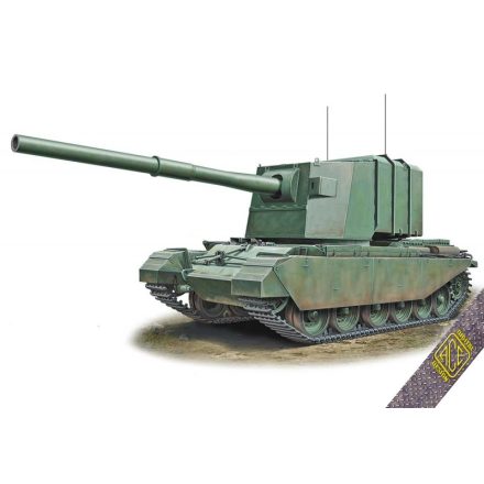 Ace Model FV-4005 183mm on Centurion hull makett