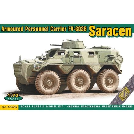 Ace Model FV-603B Saracen armoured personnel carrier makett