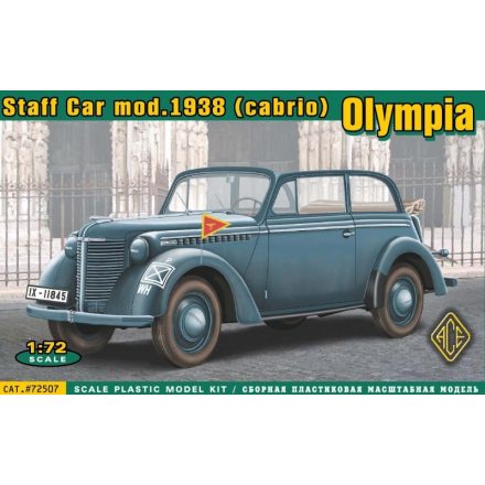 Ace Model Olympia (cabrio) staff car, model 1938 makett