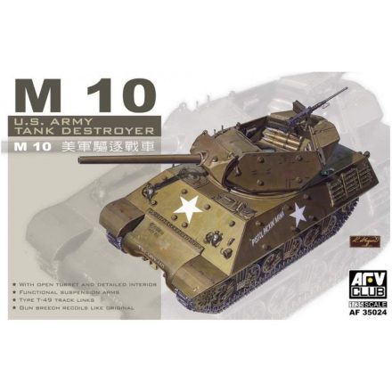 AFV Club M-10 Tank Destroyer makett