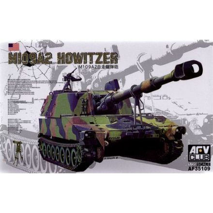 AFV Club M109A2 Howitzer (M1A1 Collimator) makett