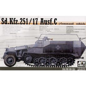 AFV Club SDKFZ 251/17 COMMAND makett