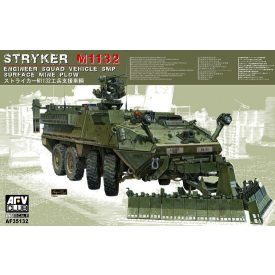   AFV Club Stryker M1132 Engineer Squad Vehicle SMP Surface Mine Plow makett