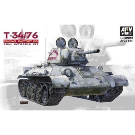 AFV Club T-34/76 1942/43 Factory 183 Full Interior Kit makett