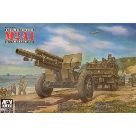 AFV Club 105mm HOWITZER M2A1 Carriage M2 makett