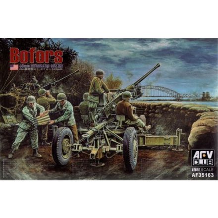 AFV Club Bofors 40mm AA Gun makett