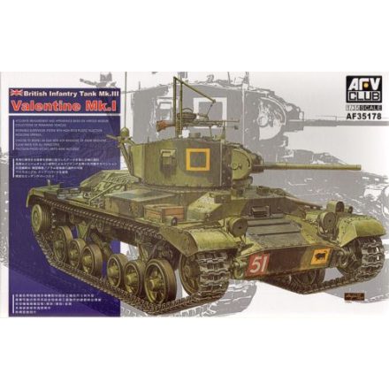 AFV Club Valentine Mk 1 makett