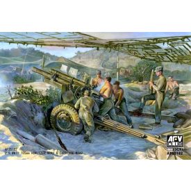 AFV Club 105mm Howitzer M2A1 & Carriage M2A2 makett